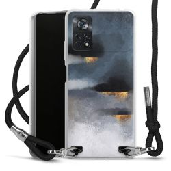 Carry Case Transparent Fabric black/silver