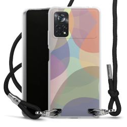 Carry Case Transparent Fabric black/silver