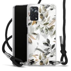 Carry Case Transparent Fabric black/silver