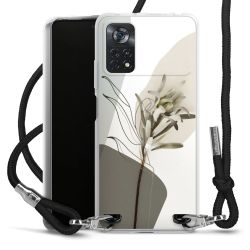 Carry Case Transparent Fabric black/silver