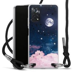 Carry Case Transparent Fabric black/silver