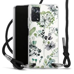 Carry Case Transparent Fabric black/silver