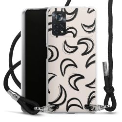 Carry Case Transparent Fabric black/silver