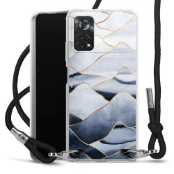 Carry Case Transparent Fabric black/silver