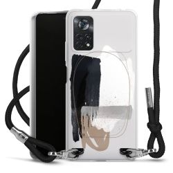 Carry Case Transparent Fabric black/silver