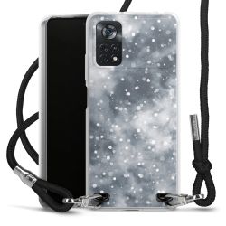 Carry Case Transparent Fabric black/silver