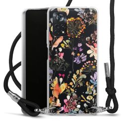 Carry Case Transparent Fabric black/silver