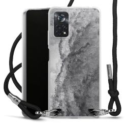 Carry Case Transparent Fabric black/silver