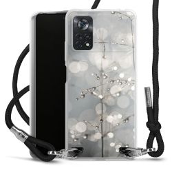 Carry Case Transparent Fabric black/silver