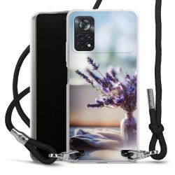 Carry Case Transparent Fabric black/silver