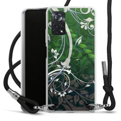 Carry Case Transparent Fabric black/silver