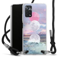 Carry Case Transparent Fabric black/silver