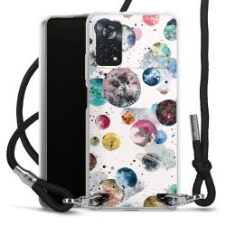 Carry Case Transparent Fabric black/silver