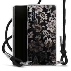 Carry Case Transparent Fabric black/silver