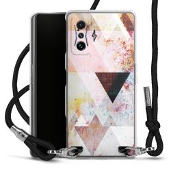 Carry Case Transparent Fabric black/silver