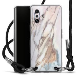 Carry Case Transparent Fabric black/silver