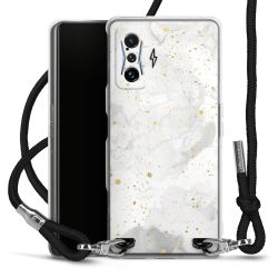 Carry Case Transparent Fabric black/silver