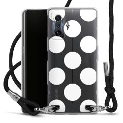 Carry Case Transparent Fabric black/silver