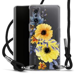 Carry Case Transparent Fabric black/silver