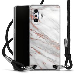 Carry Case Transparent Fabric black/silver