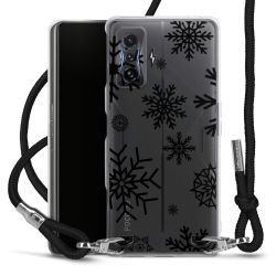 Carry Case Transparent Fabric black/silver