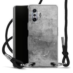 Carry Case Transparent Fabric black/silver