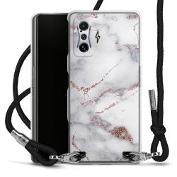 Carry Case Transparent Fabric black/silver