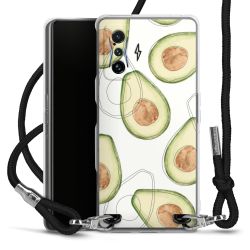 Carry Case Transparent Fabric black/silver