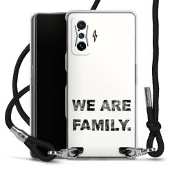 Carry Case Transparent Fabric black/silver