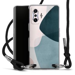 Carry Case Transparent Fabric black/silver