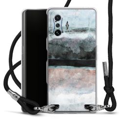 Carry Case Transparent Fabric black/silver