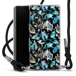 Carry Case Transparent Fabric black/silver