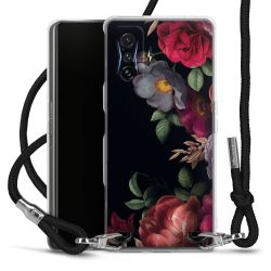 Carry Case Transparent Fabric black/silver