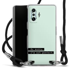 Carry Case Transparent Fabric black/silver