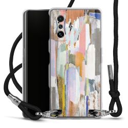 Carry Case Transparent Fabric black/silver