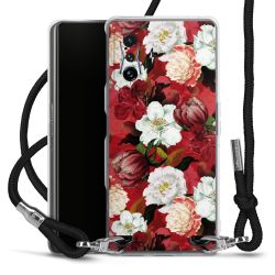 Carry Case Transparent Fabric black/silver