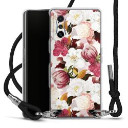 Carry Case Transparent Fabric black/silver