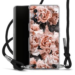 Carry Case Transparent Fabric black/silver