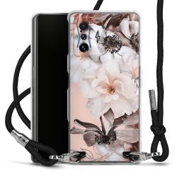 Carry Case Transparent Fabric black/silver