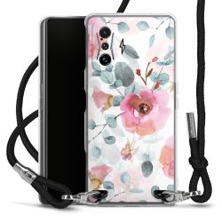 Carry Case Transparent Fabric black/silver