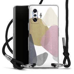 Carry Case Transparent Fabric black/silver