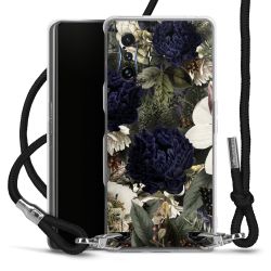 Carry Case Transparent Fabric black/silver