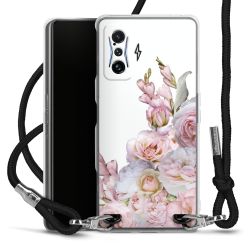 Carry Case Transparent Fabric black/silver