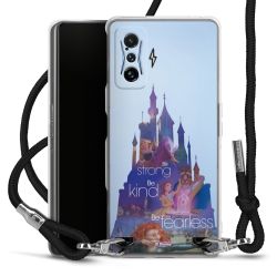 Carry Case Transparent Fabric black/silver