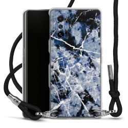 Carry Case Transparent Fabric black/silver