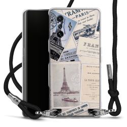 Carry Case Transparent Fabric black/silver