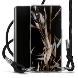 Carry Case Transparent Fabric black/silver