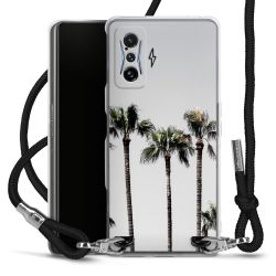 Carry Case Transparent Fabric black/silver