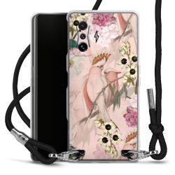 Carry Case Transparent Fabric black/silver