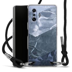 Carry Case Transparent Fabric black/silver